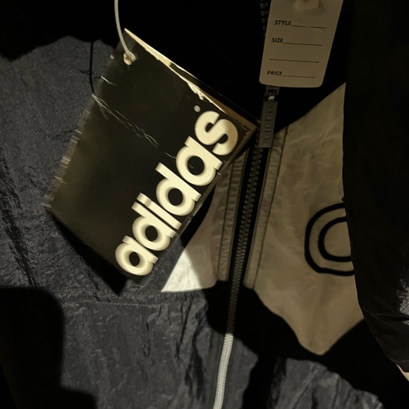 Adidas dead stock vintage 90s wind breaker - Picture 4 of 5